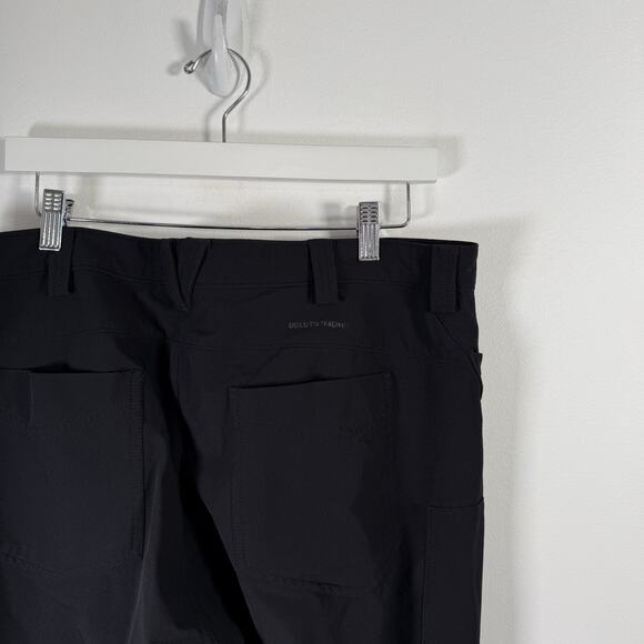 Duluth Trading Flexpedition Bootcut Pants Black Hiking Gorpcore Womens 14x29 - Picture 7 of 7